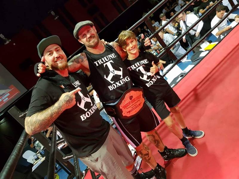 Triune team after a fight